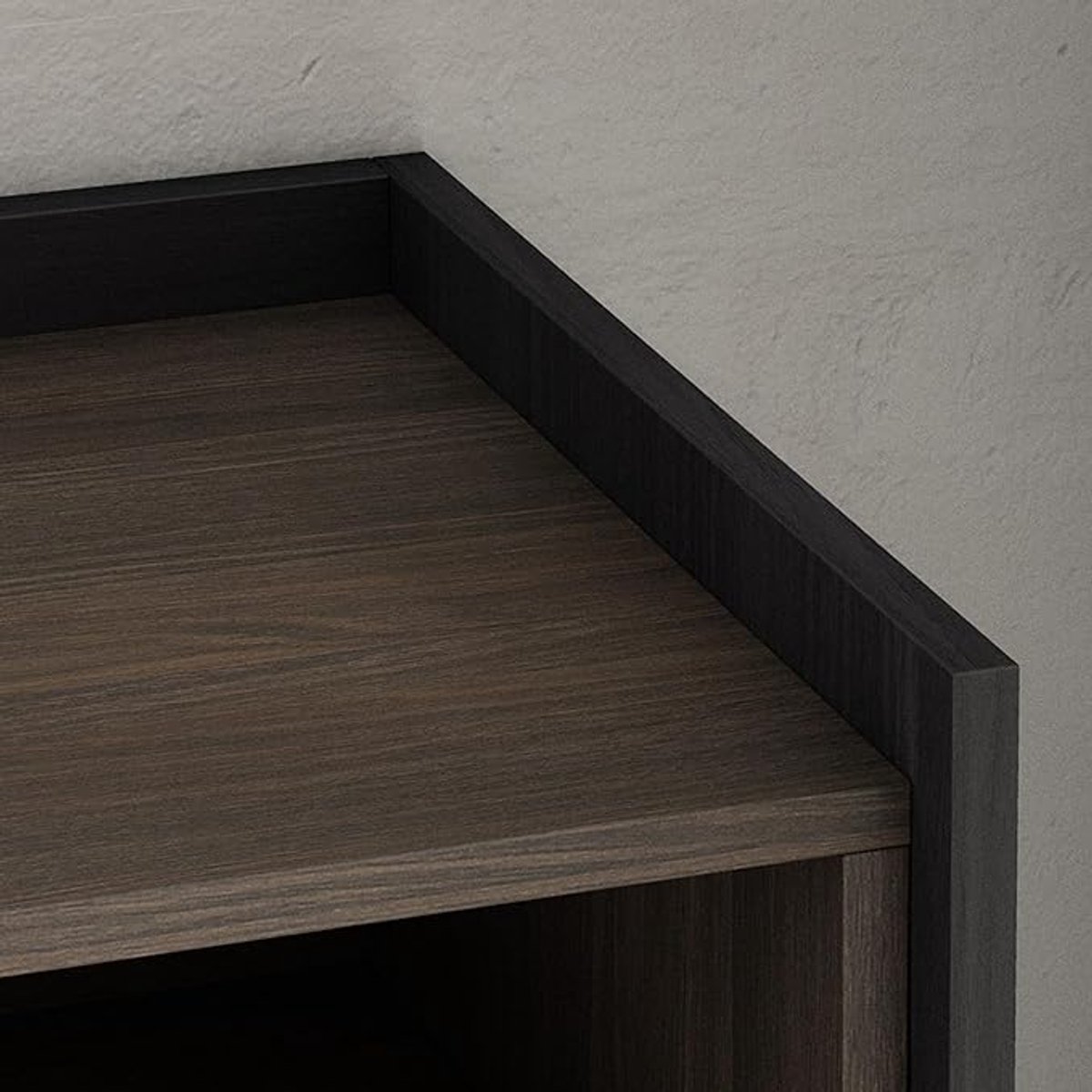 TV Meubel 310x50x37 cm XXL Modern Lowboard met Soft-Close Deuren en Veel Opbergruimte – Donker Eiken & Zwart – Geschikt voor TV’s tot 80 Inch – Stijlvol Design voor Woonkamer & Eetkamer