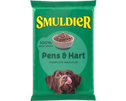 Smuldier Pens&Hart 400g | 48 st. | compleet | diepvries hondenvoer | vers vlees