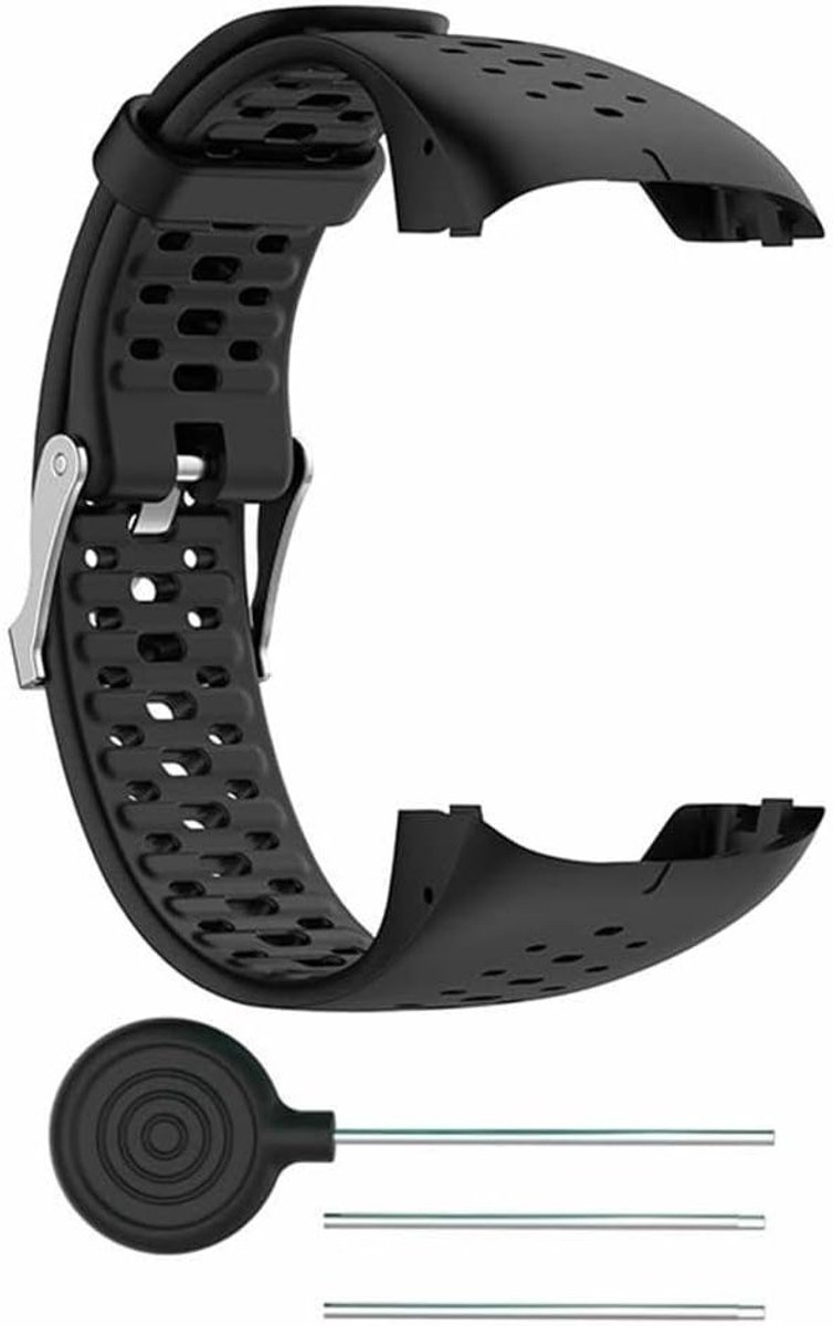 Sportieve Silicone Vervangingsarmband voor Polar M400 en M430 Smartwatch - Comfortabele en Duurzame Horlogeband voor Mannen en Vrouwen