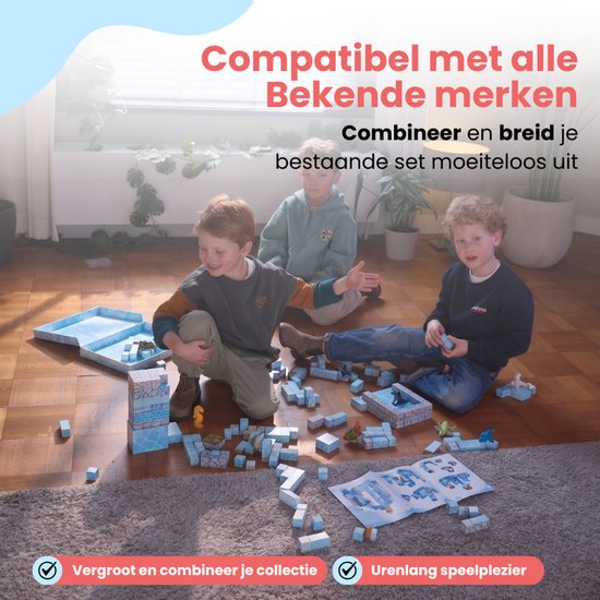 TilesMinds® - Magnetische blokken - 118 stuks - Magnetic cubes ...