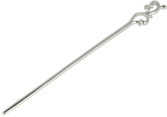 Outil de coiffure Haarsoires Pince à cheveux 17cm – Boucle – Chignon – Métal – Argent