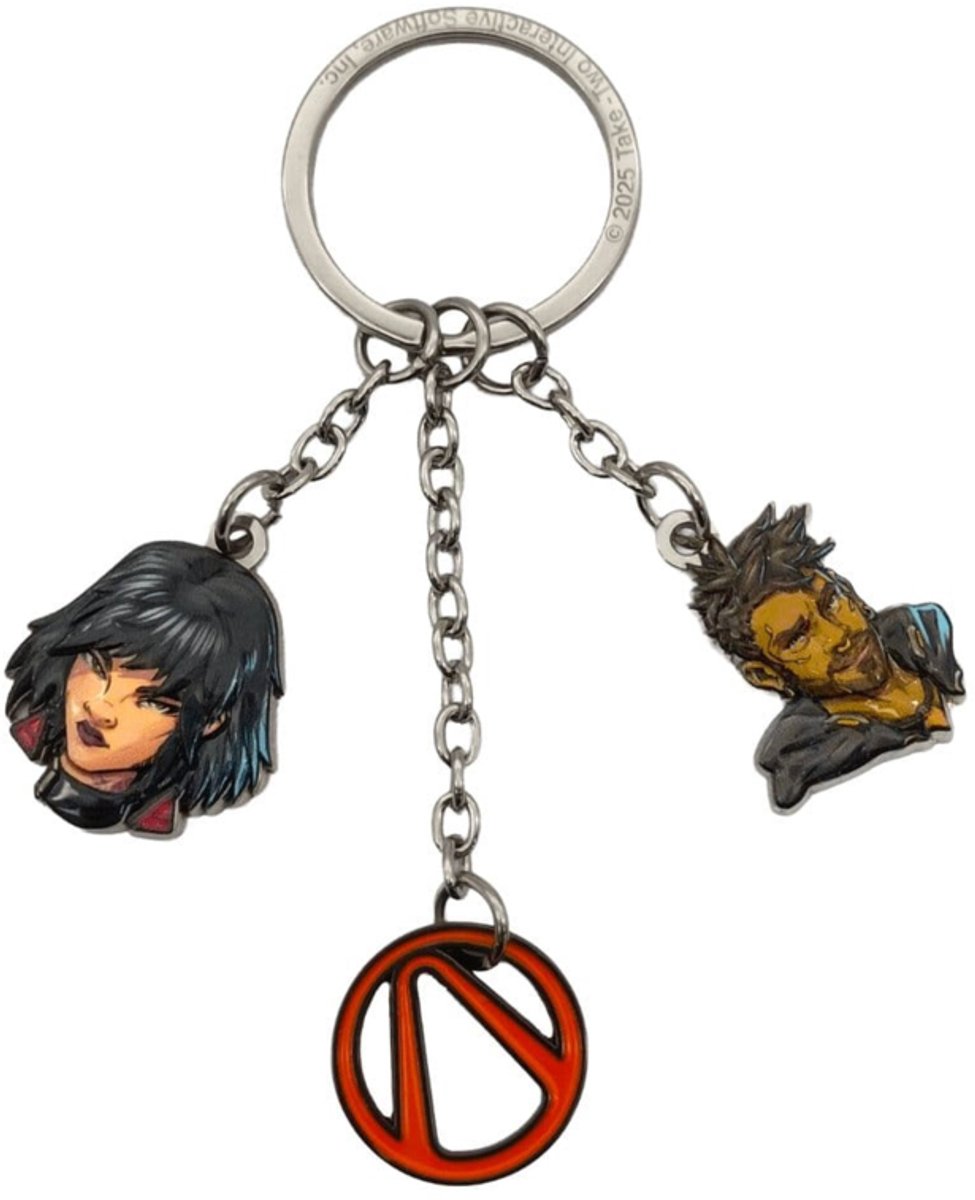 Borderlands 4 Keychain Vex & Rafa
