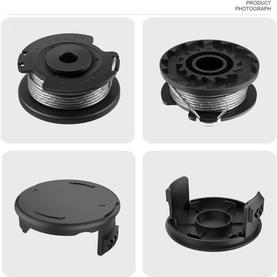 Vervangingsspoelen F016800569 Geschikt voor Bosch EasyGrassCut grasmaaiers, en vervangingsspoelen F016800385 (5 stuks) Geschikt Geschikt voor ART 23SL/26SL modellen. van Merkloos	 — afbeelding 5