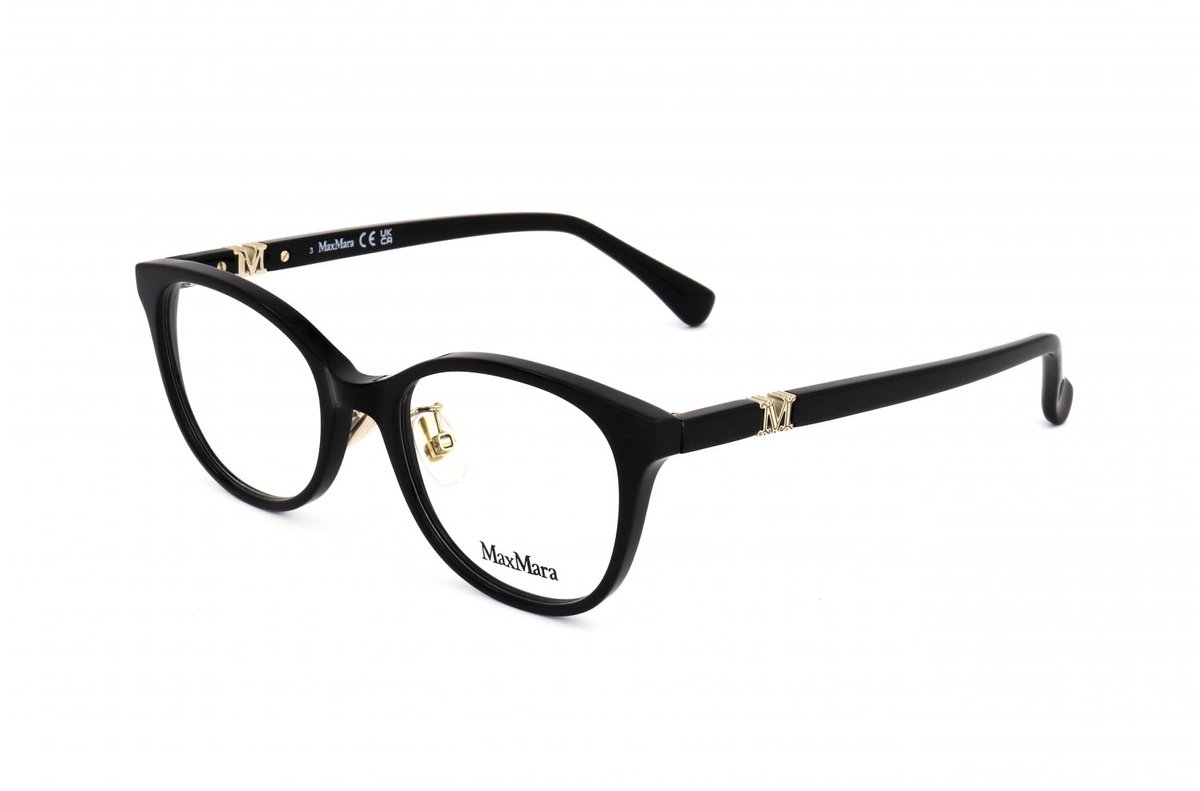 Maxmara MM5126-D Shiny black 49/18/145 WOMAN Brilmonturen