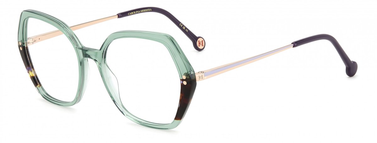 Carolina Herrera HER 0205 Green havana 53/18/145 WOMAN Brilmonturen