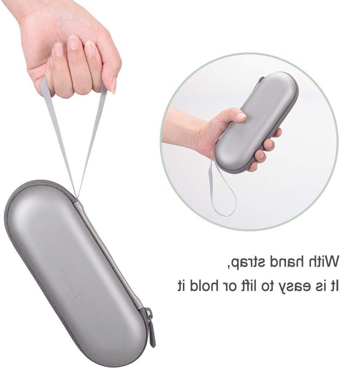 Reisopbergcase voor Elektrische Tandenborstels met Oplader - Geschikt voor Oral-B, Philips Sonicare, Xiaomi en Fairywill Accessoires — afbeelding 6