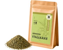 Italiaanse Kruidenmix – 100g – Klassieke Mediterrane Kruiden Zonder Zout – Pure Mix met Oregano, Basilicum & Rozemarijn – Voor Pasta, Pizza & Sauzen – Ocin Vita