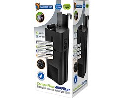 Superfish Cornerflow 400 Filter 400 L/U Wit