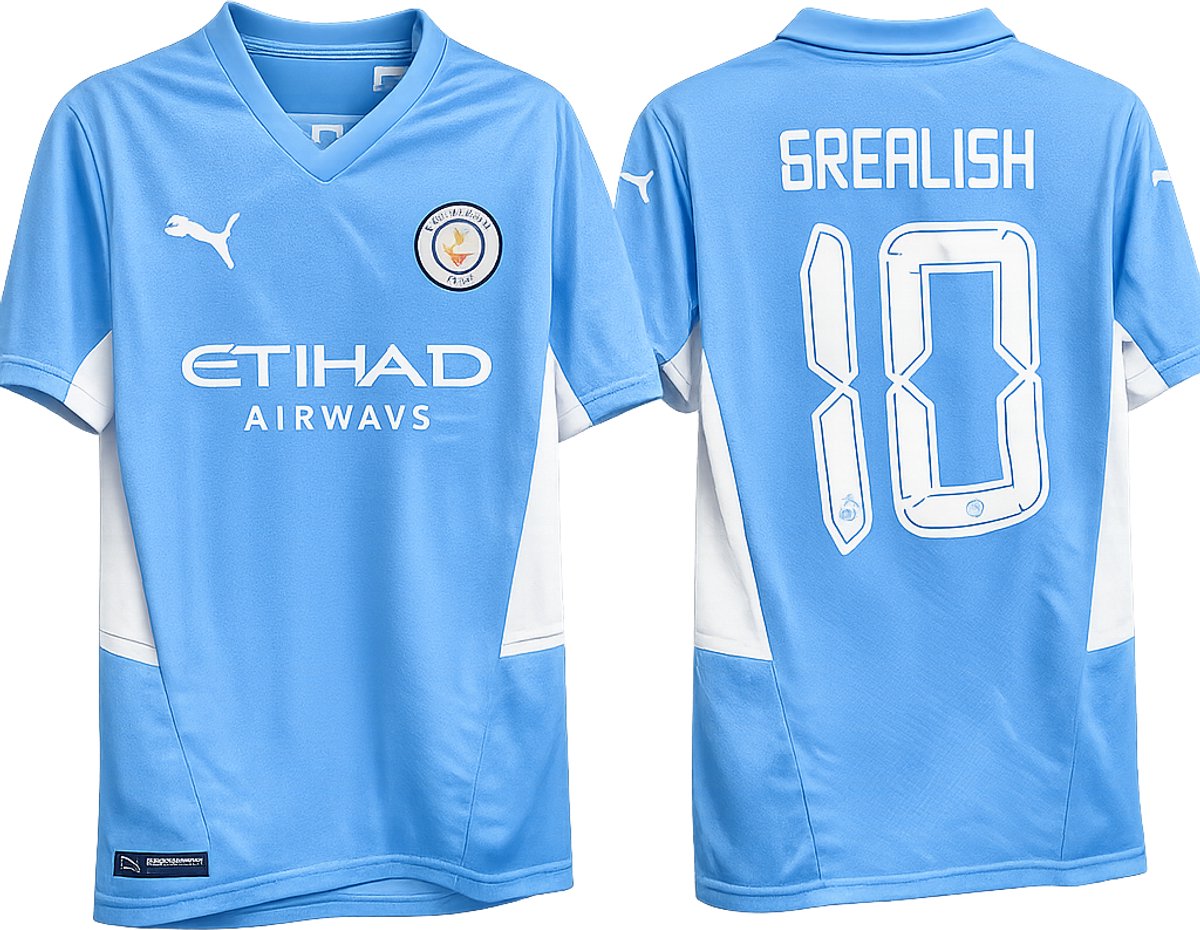 Fanshirt Puma heren GREALISH Manchester City Blauw