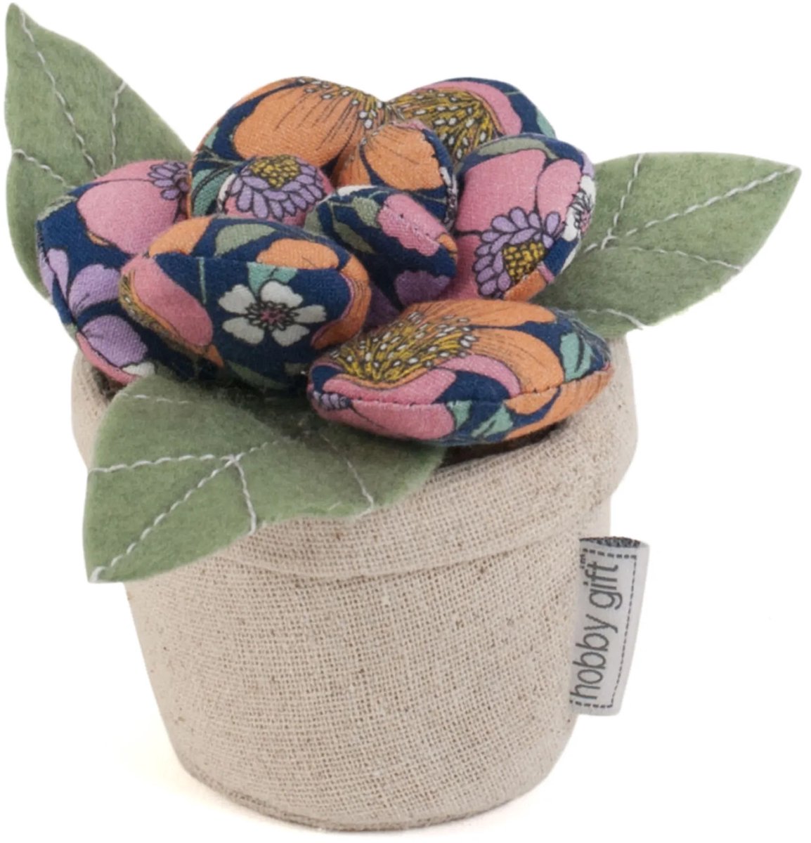 speldenkussen bloemenpotje