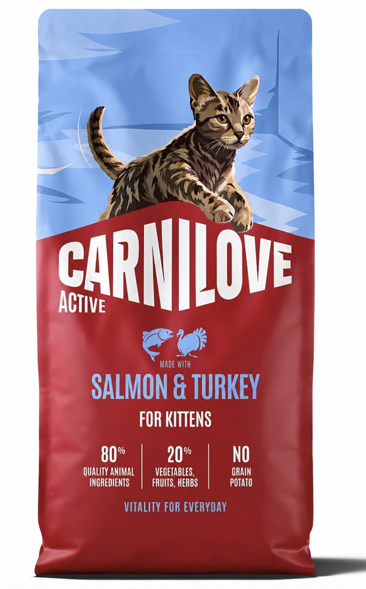 Carnilove Carnilove Cat Salmon/Turkey Kittens 6 kg
