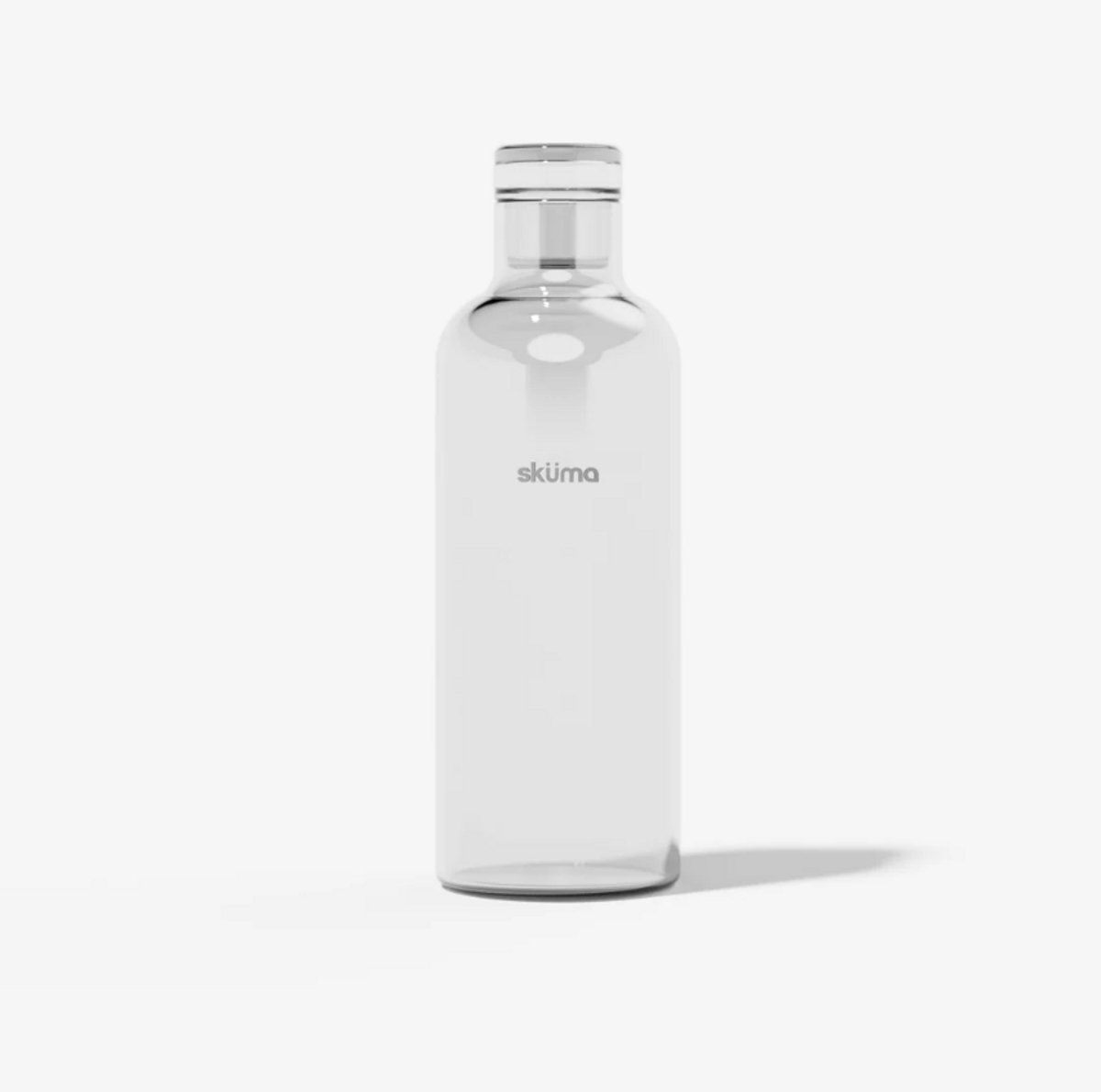 Skuma Glazen waterfles 500 ml - Borosilicaatglas Waterfles – Herbruikbare Drinkfles voor SkumaWater – Lichtgewicht