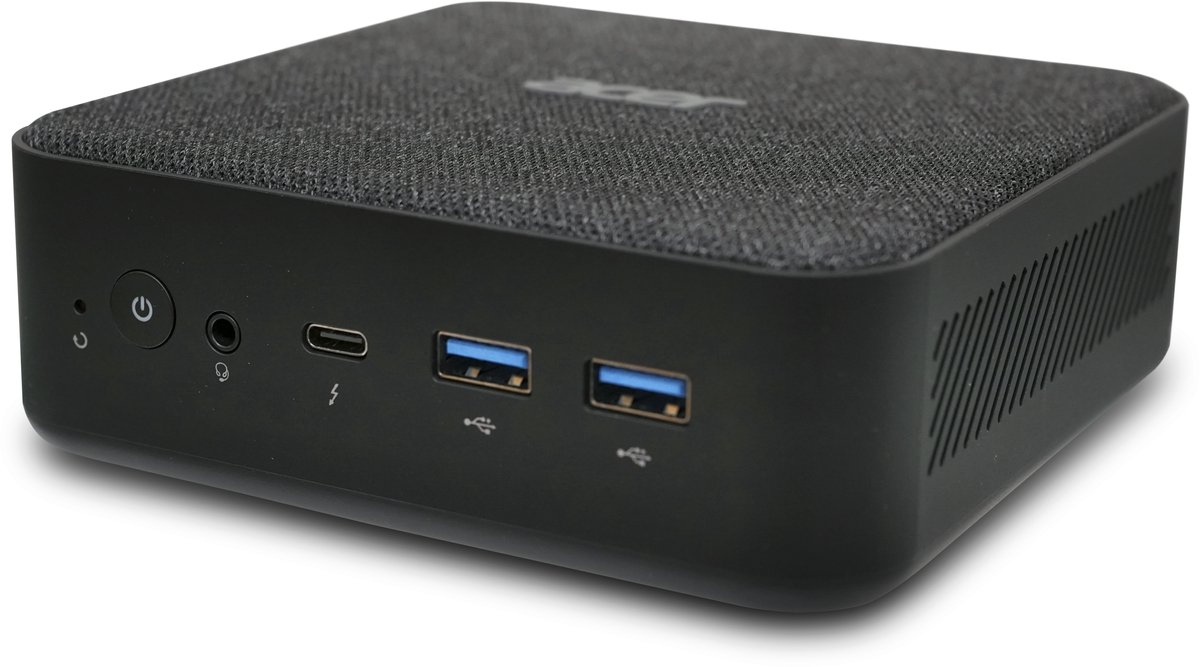 Acer Revo Box RB102 R5710 AMD Ryzen™ 5 7430U 16 GB DDR5-SDRAM 512 GB SSD Windows 11 Home Mini PC Zwart thumbnail 5