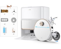 MOVA V70 Ultra Complete Robotstofzuiger | 40.000Pa | 9cm Drempel | MaxiReachX™ | Zakloze Tank - Wit