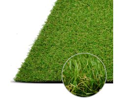 FLOORDIREKT Kunstgras - Riviera - Grastapijt voor binnen en buiten - 14 mm - 100 x 100 cm