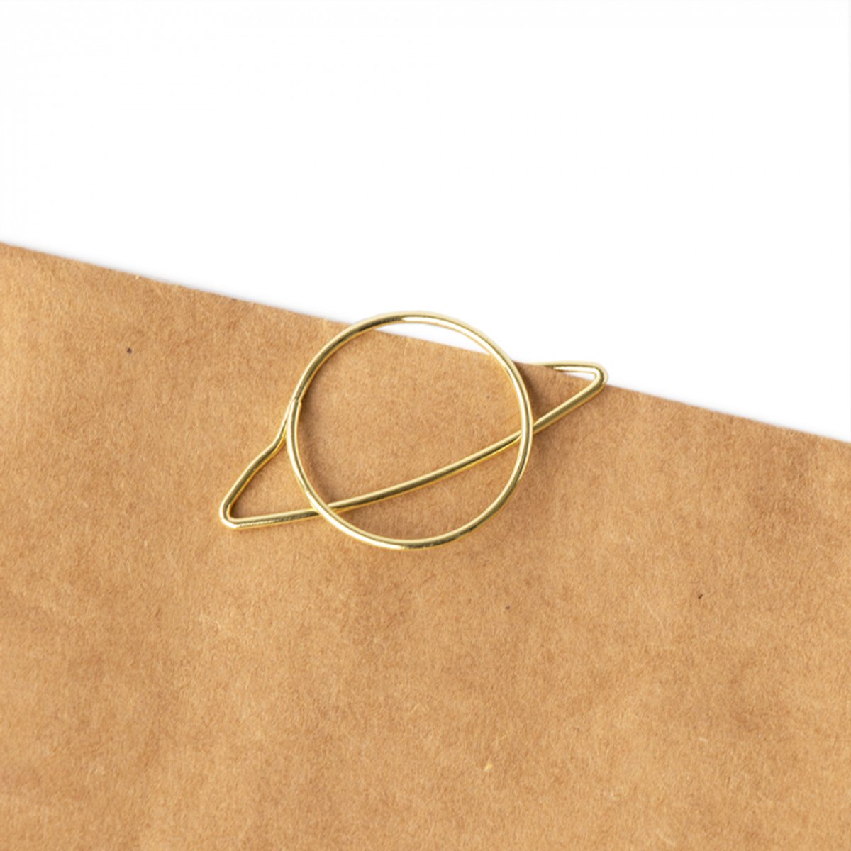 10 Paperclips - Jupiter - Goud 25 x 23 mm