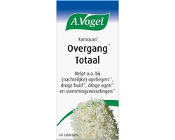 A.Vogel Famosan Overgang Totaal tabletten - Helpt bij veelvoorkomende overgangsverschijnselen - 60 - 60 stuks