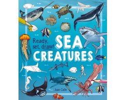 Omslag van Ready, Set, Draw! Sea Creatures