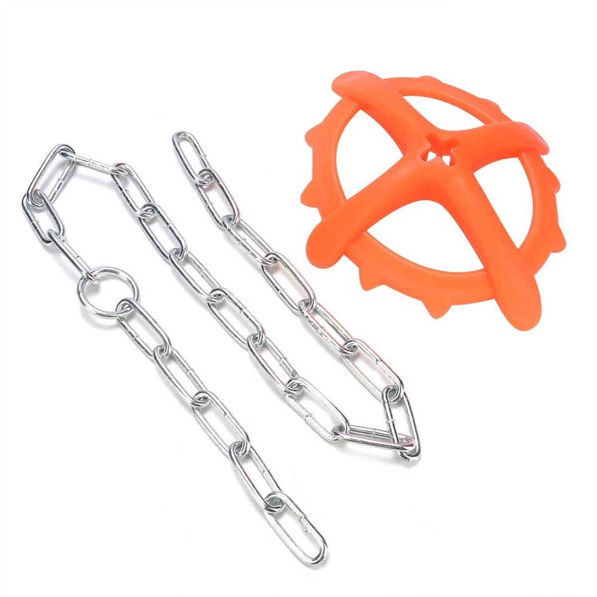 Golden crown - Slijtvast bijtspeeltje - Duurzaam - Lange metalen ketting - Voor biggen - Ontspanning - Speelgoed voor dieren - Geschikt voor biggen