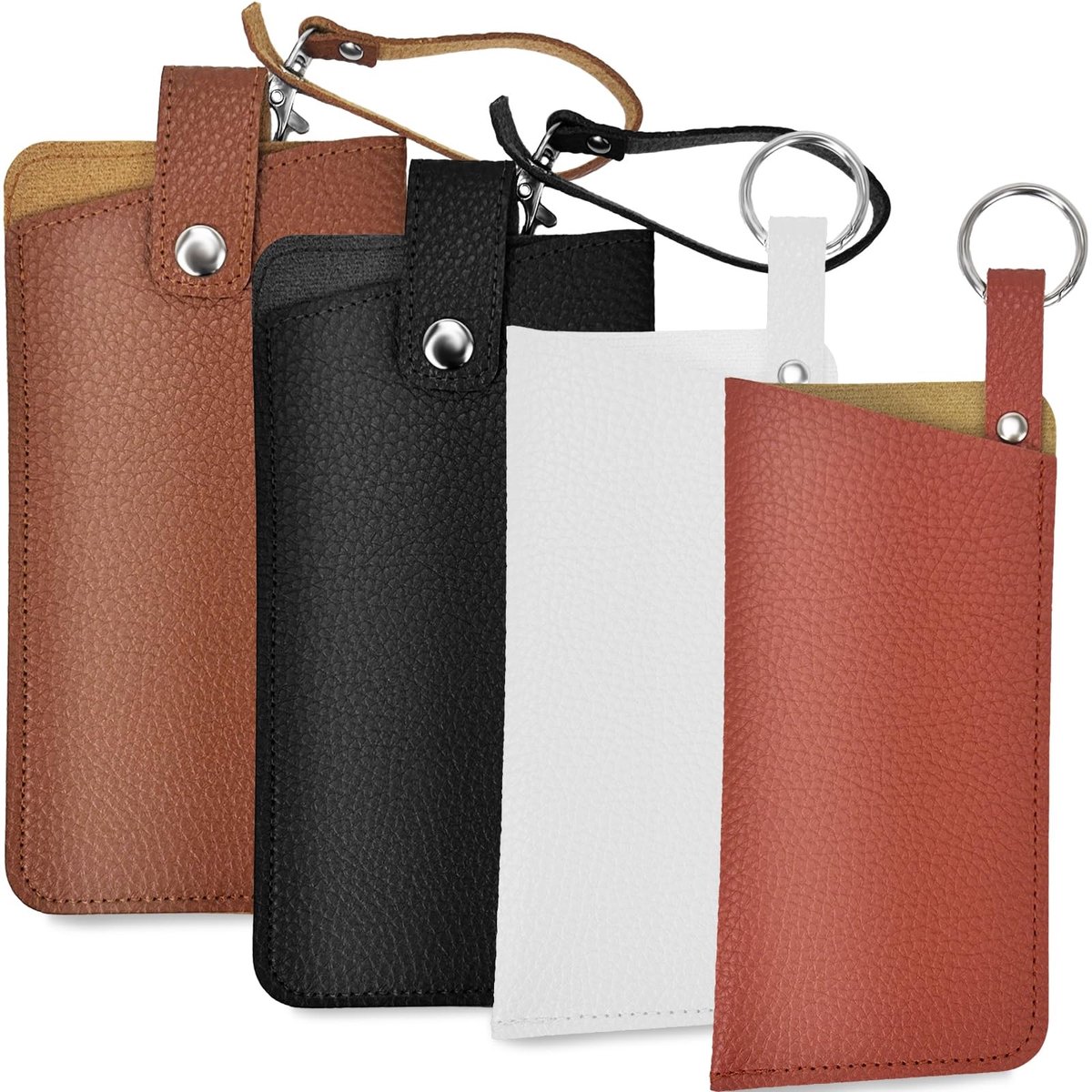 MTTProducts - Zachte Brilcase - Beschermende Zonnebrilhoes - PU Leer - Handige Leestassen - Perfect voor Myopie - Verkrijgbaar in Diverse Kleuren