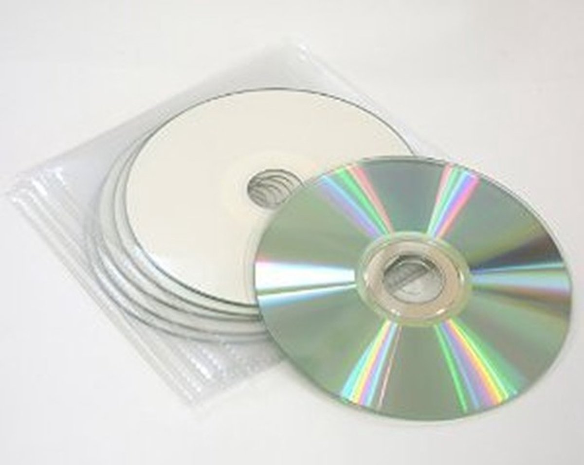 Ritek CD-R 52x - 5 stuks Thermisch Printbaar in Plastic Enveloppen