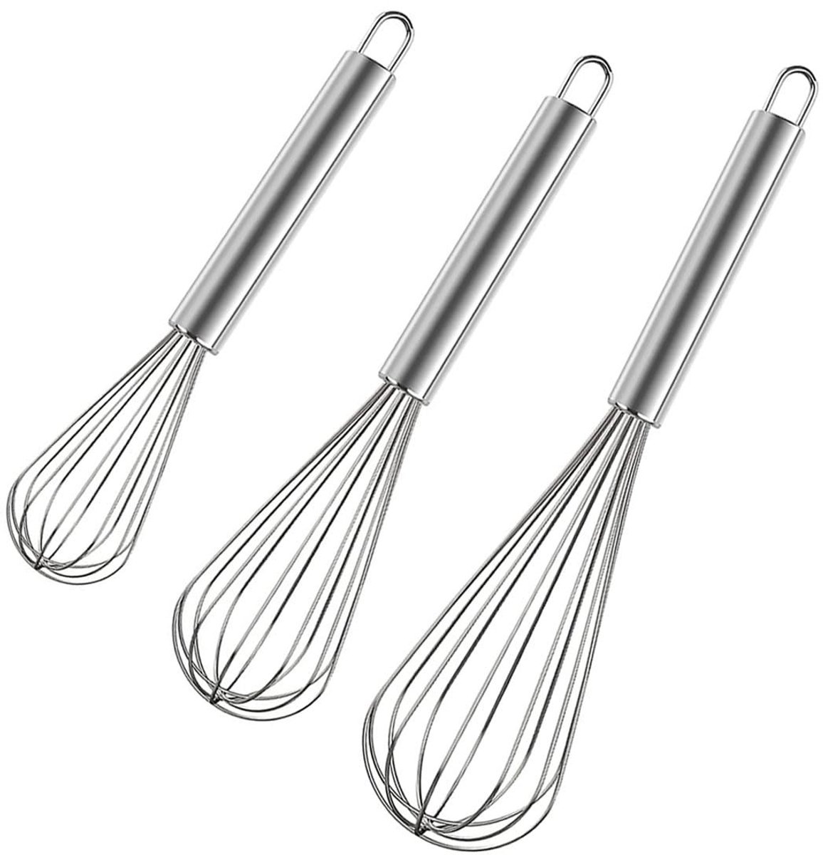 Allecto - Garde Set - 3 Delige Garde - Voor Koken en Mixen - 20.3 cm, 25.4 cm, 30.5 cm - Hoogwaardige Kwaliteit - Geschikt voor Keuken