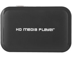 Golden crown - Digital Media Player - Full HD - HDMI - Zwart - Video/Foto/Muziek Speler - Geschikt voor TV, Monitor, Auto