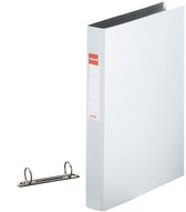 Esselte Vivida Duurzame Kunststof 2-Rings Ringband voor 190 A4 Vel - Rugbreedte van 42mm - Wit