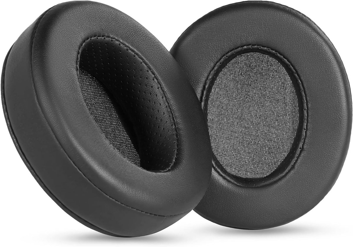 Vervangende Oorkussens voor Hoofdtelefoons - Geschikt voor ATH M50X, HyperX Cloud en SteelSeries Arctis met Echte Leren Afwerking