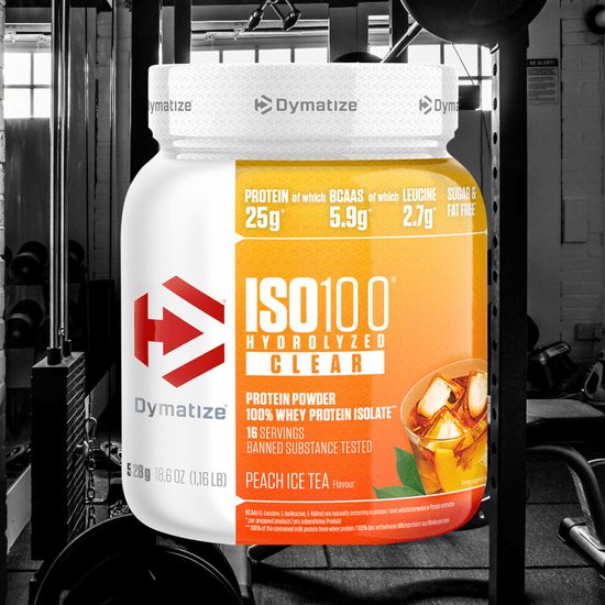 ISO-100 Clear - 512g - Peach Ice Tea — afbeelding 3