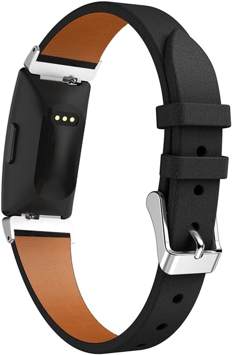 Slimme Leren Vervangband voor Fitbit Inspire 2 thumbnail 2