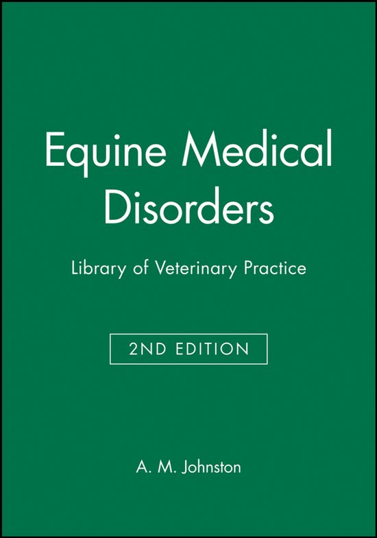 Equine Medical Disorders - cover
