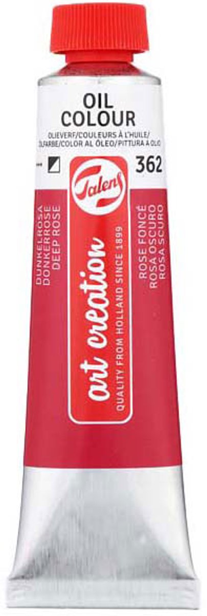 Olieverf tube 40ml donkerroze schilderen creatief speelgoed.