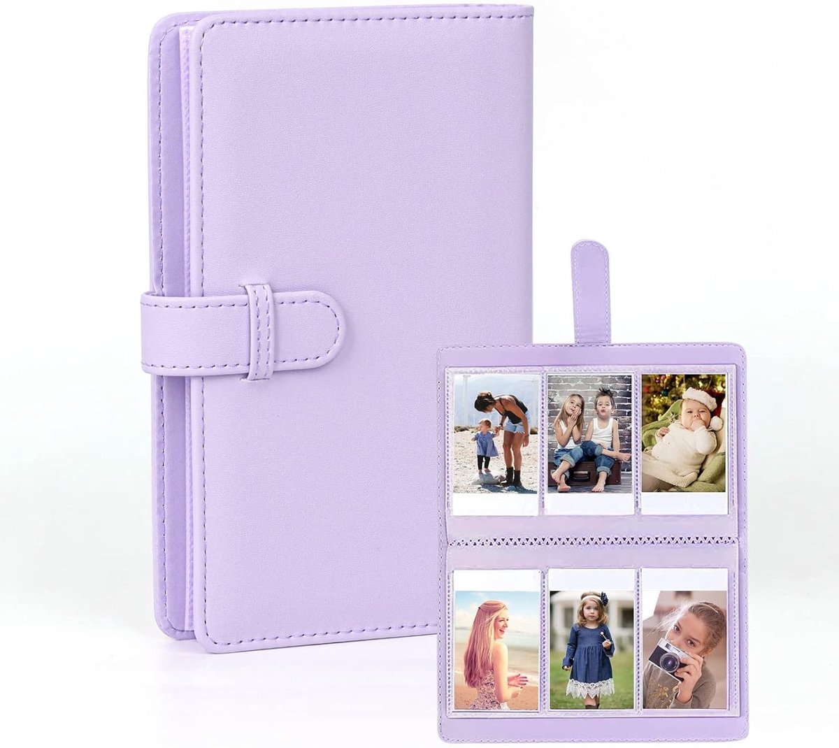 Fotoalbum met 108 vakken voor Polaroid foto's - Perfect voor Fujifilm Instax Mini 9, 8, 90, 25, 11, 12 - Ideale accessoires voor directe foto's en herinneringen bewaren