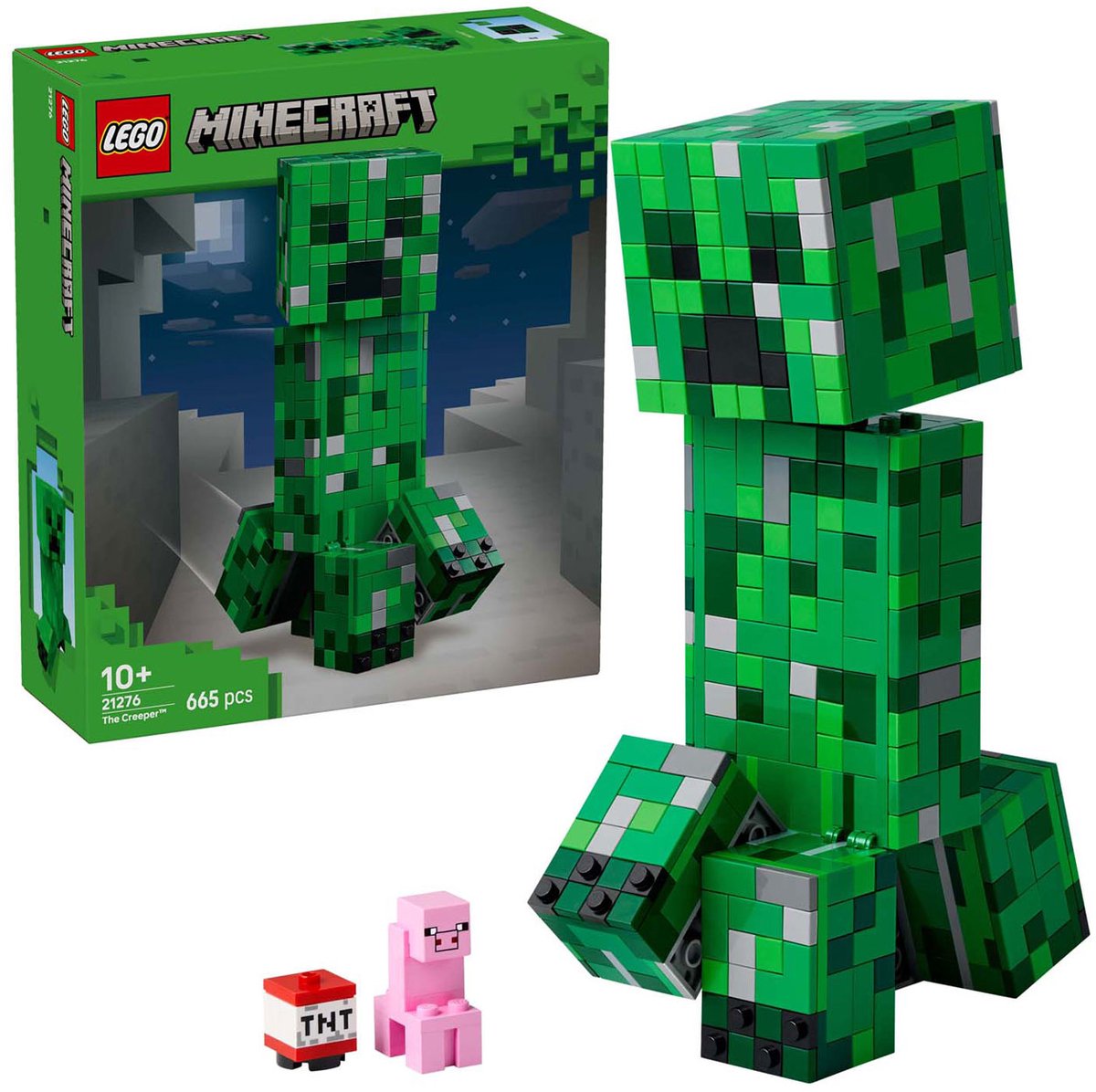 LEGO Minecraft De Creeper Actiefiguur Bouwpakket - 21276 – foto 7