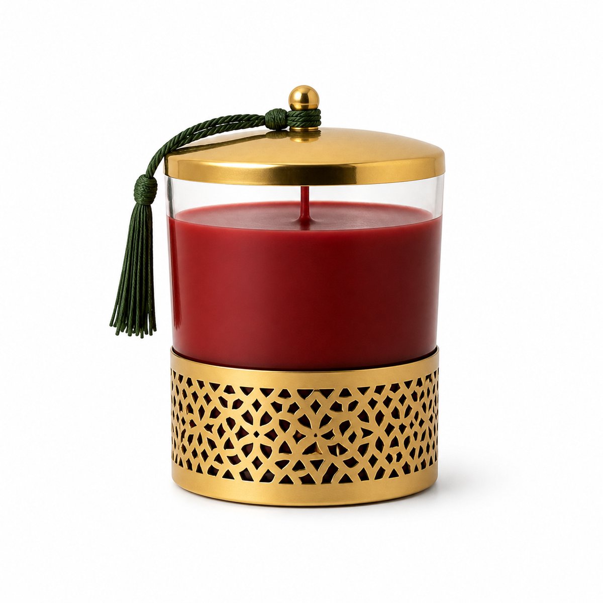 Jasmin Geurkaars 220g – Luxe Geurkaars in Glas – The Style Of Morocco