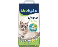 Biokat's Kattenbakvulling Classic Fresh 3-in-1 - 2 x 18 liter - Voordeelverpakking