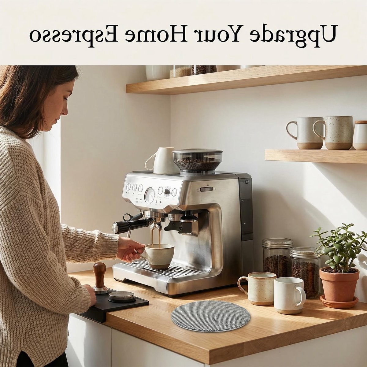 Set van 2 Herbruikbare Espresso Puck Filters, 51mm Hoogwaardige RVS Filter voor Evenwichtige Extractie en Perfecte Koffiesmaak — cadeau in Cadeau-ideeën - foto 8