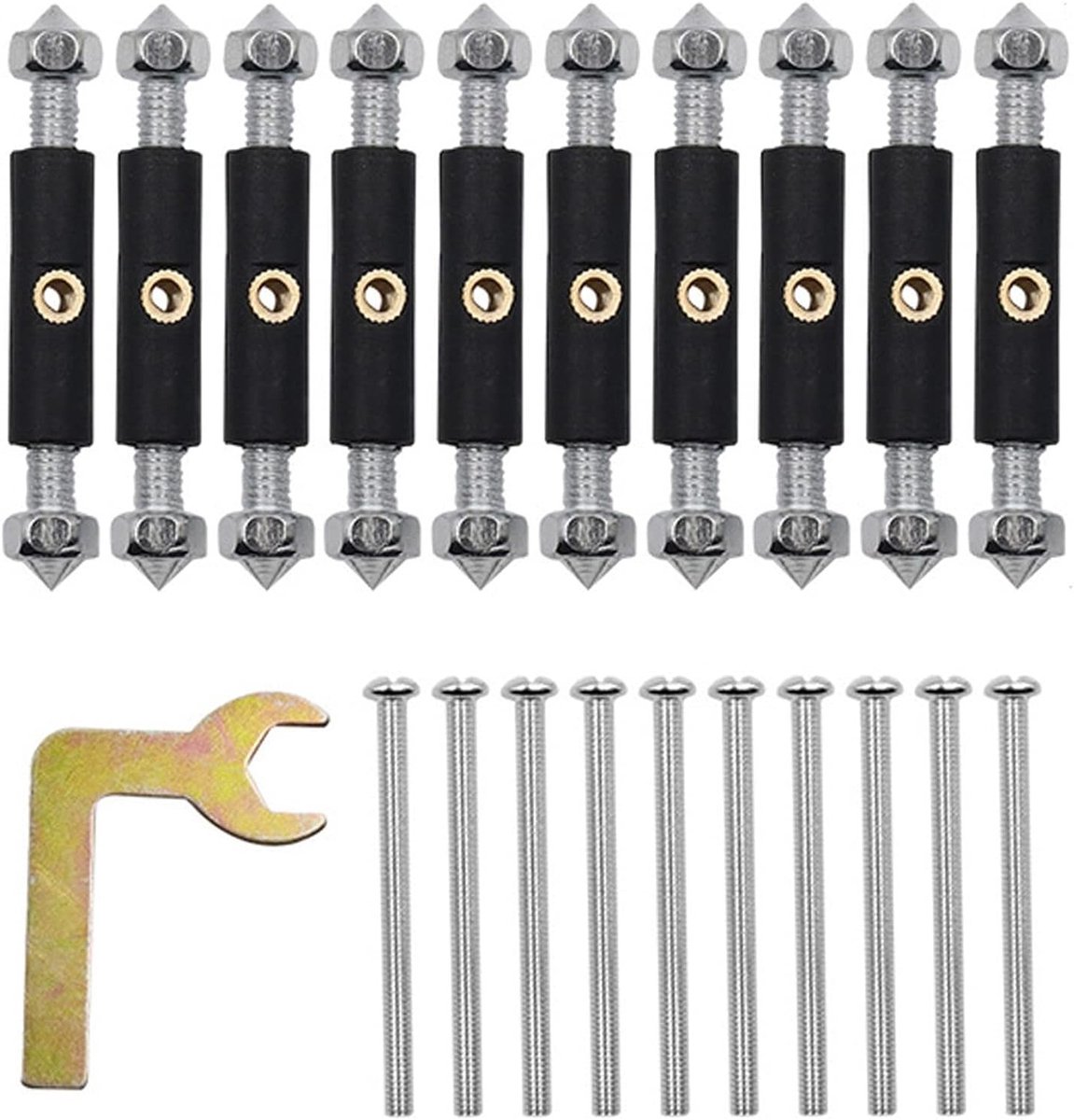 10 stuks wandmontage voor controlekasten, gereedschap, schakelaars, stopcontacten en aansluitdozen