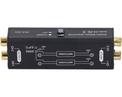 Store_7 - Ground Loop Noise Isolator - 2-Channel isolator - Verwijder bromgeluiden - Voor microfoons en geluidsinstallaties - Geluidskwaliteit verb...