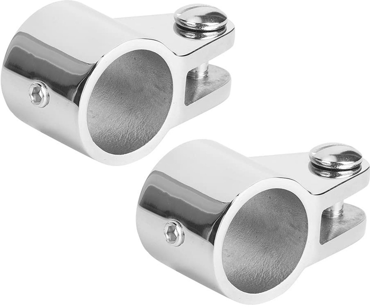 Allecto - Marine Boat Jaw Slide - Bimini Top Scharnier - 2 stuks - Boot Hardware - Montage voor Jachten - Geschikt voor Opblaasbare Glasvezel J...