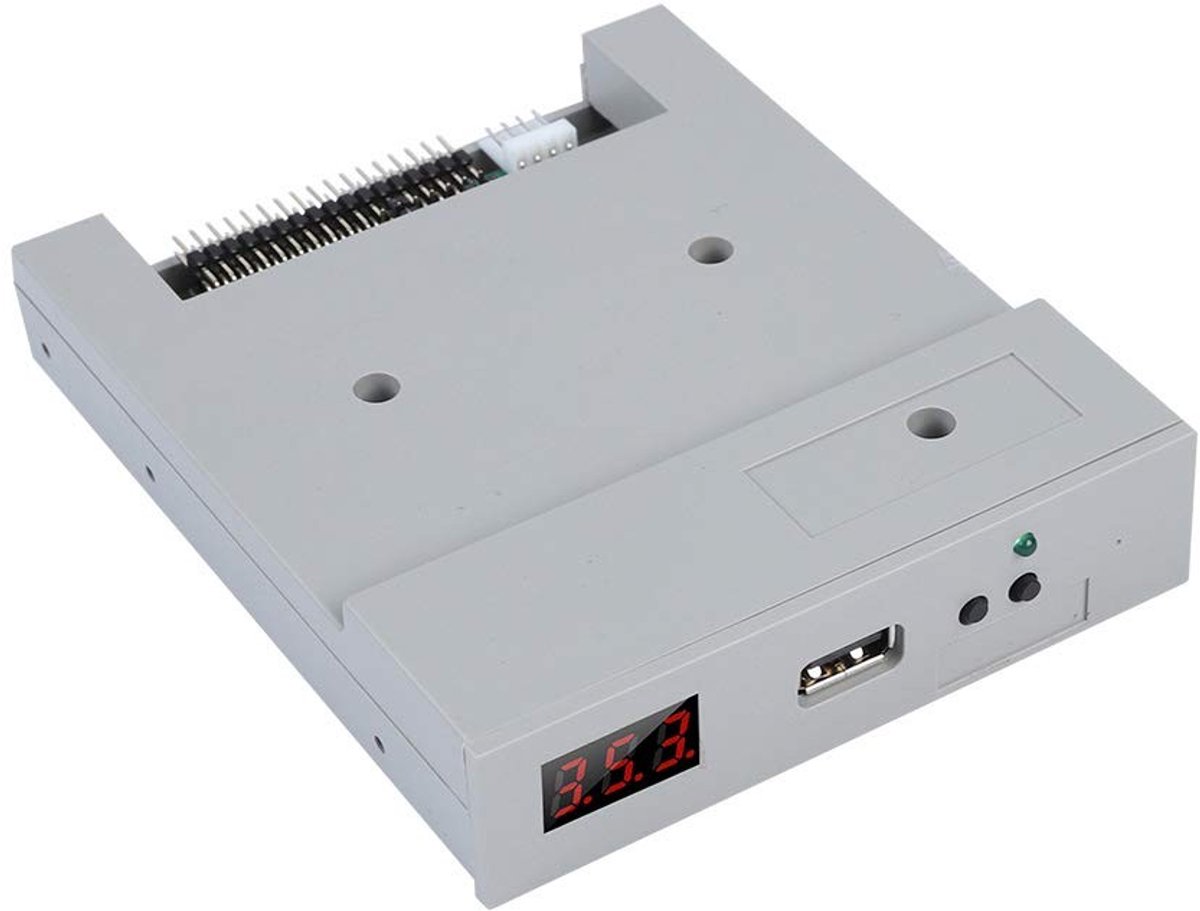Allecto - Emulator Floppy Usb - Floppy Drive Emulator - Plug & Play - 1,44MB - Gegevensopslag - Geschikt voor industriële apparatuur - Tbest 53fohw..