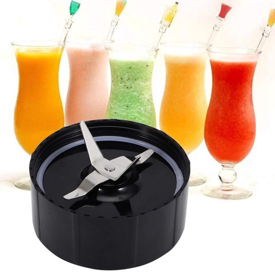 Allecto - Extractie Blade - Vervangende Blender Onderdelen - Duurzaam en Betrouwbaar - Zwart - Geschikt voor Smoothies - 2 Stks van Merkloos — afbeelding 3