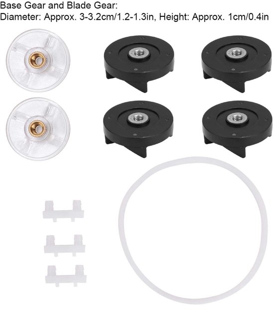Jhubersproducts - Vervangende Onderdelen Blender - Accessoires voor Magic Juicer - Duurzaam en veelzijdig - Mixen en pureren - Hoogwaardige kunststof van Jhubersproducts — afbeelding 5
