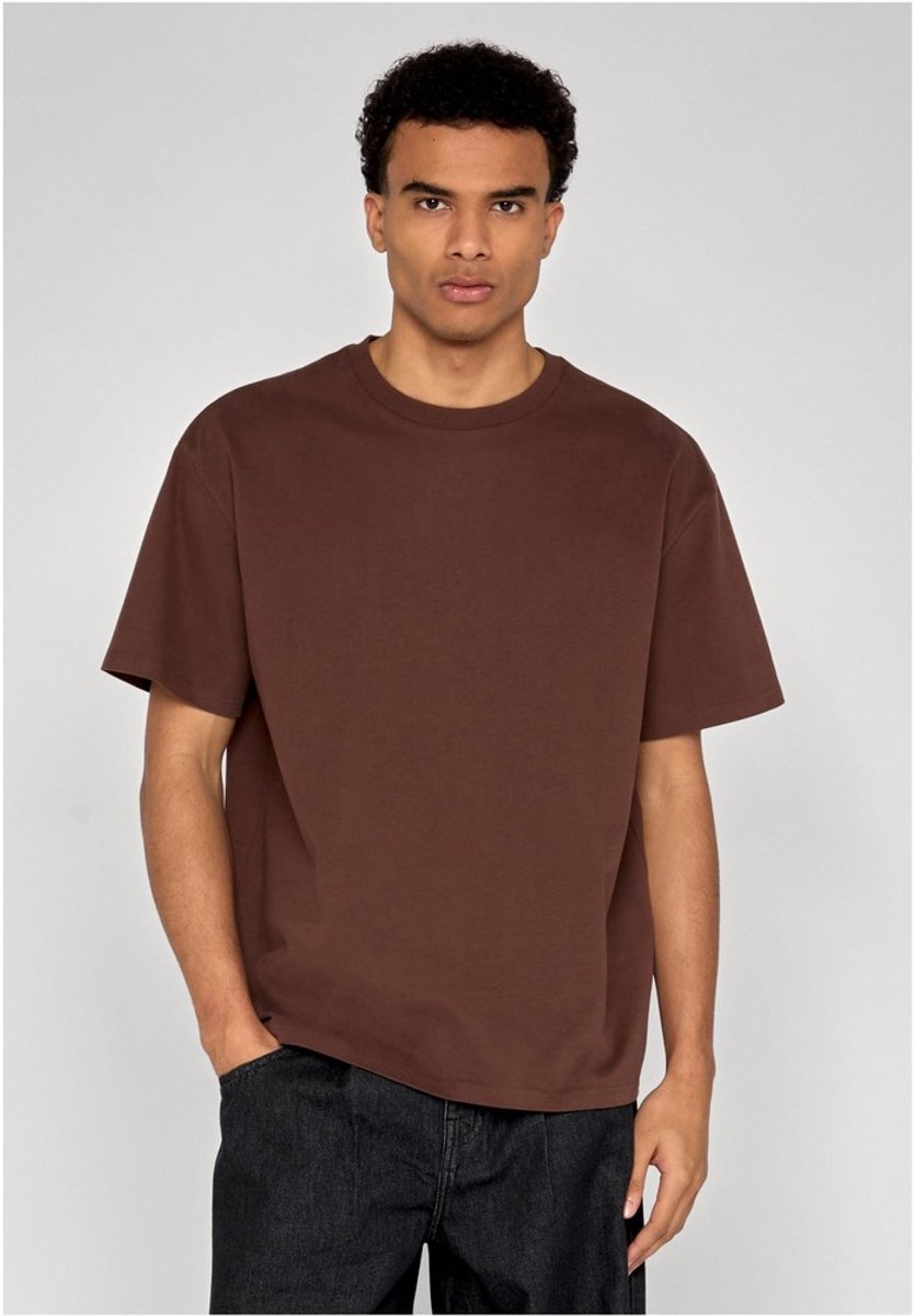 Urban Classics Relaxed Dropped Shoulder Heren Tshirt XL Bruin