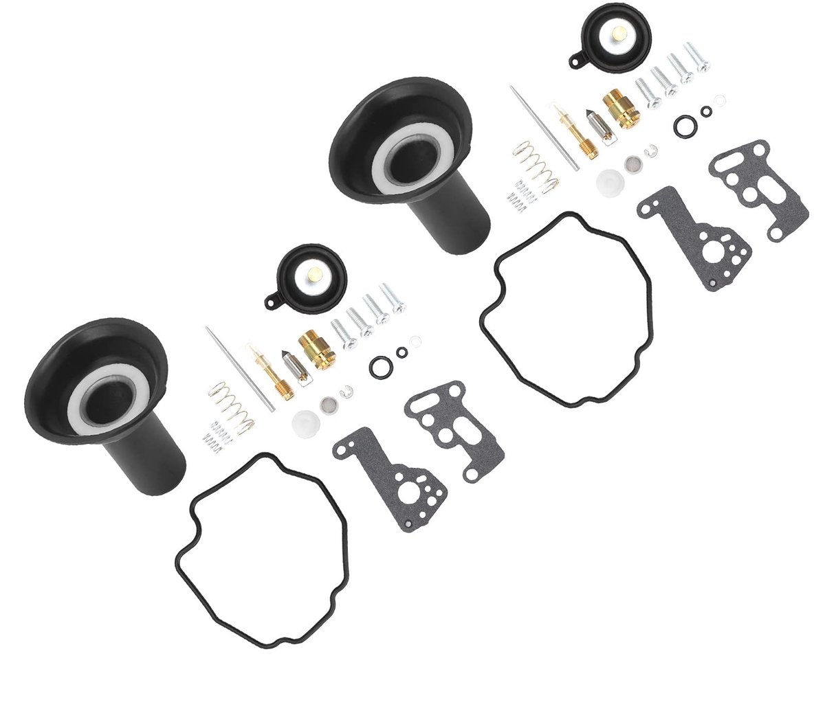 Allecto - Carburateur Reparatie Kit - Complete kit voor Virago XV535 - Verbeter motorprestaties - Inclusief afdichtingen - Vervang oude onderdelen ...