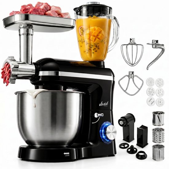 Vivid Green 2000W Keukenmixer
