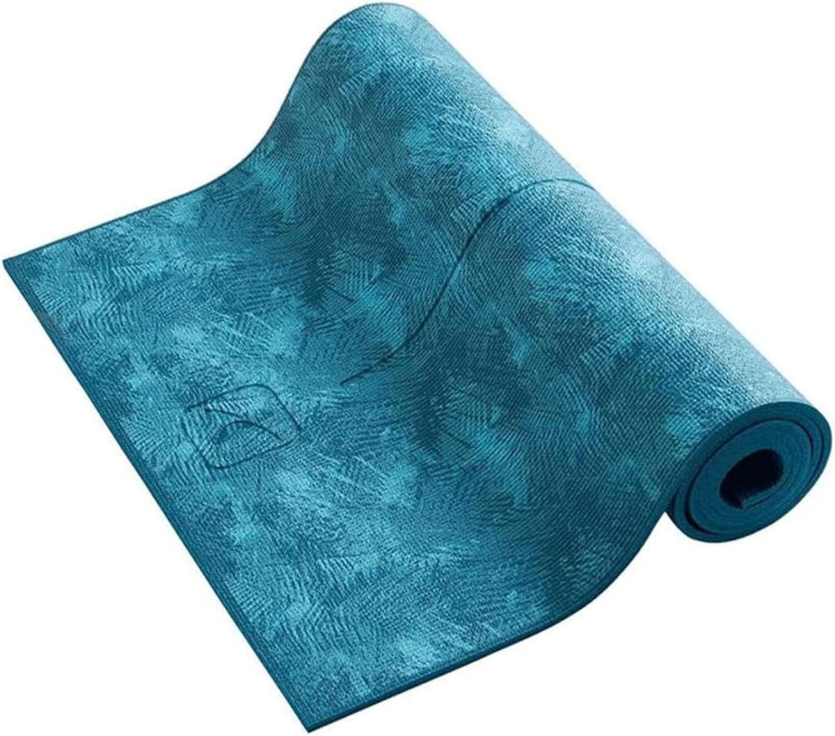 Yogamat - Oefenmat Trainingsmat - Binnen Trainen - Dubbelzijdig Antislip - 8 mm dik - Blauw
