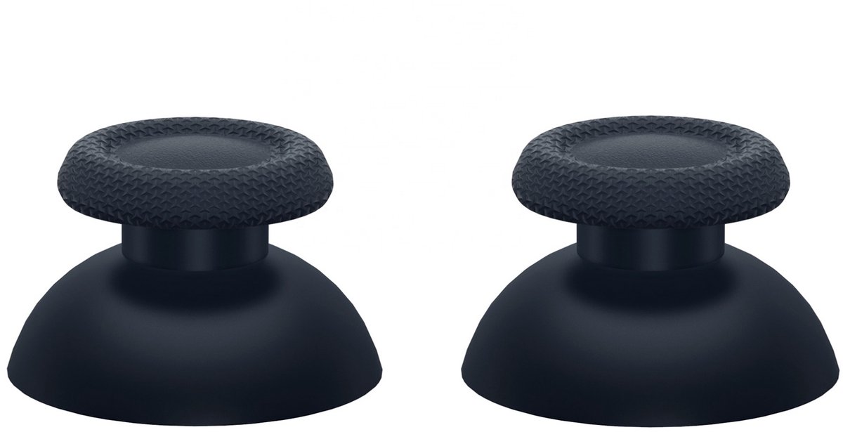 CLUTCHR - Vervangende Thumbsticks voor PS5 DualSense Controller – Set van 2 – Zwart – Analoge Joystick Sticks – Controller Reparatie