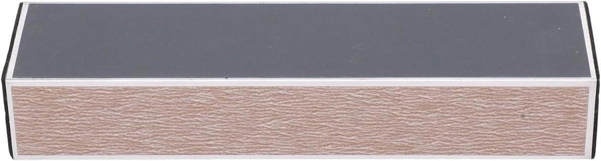 Gitaar Fret Polijstmachine - Bas Onderhoudstool - Instrument Reparatie - Aluminium Legering - 150 mm - Zilverkleurig